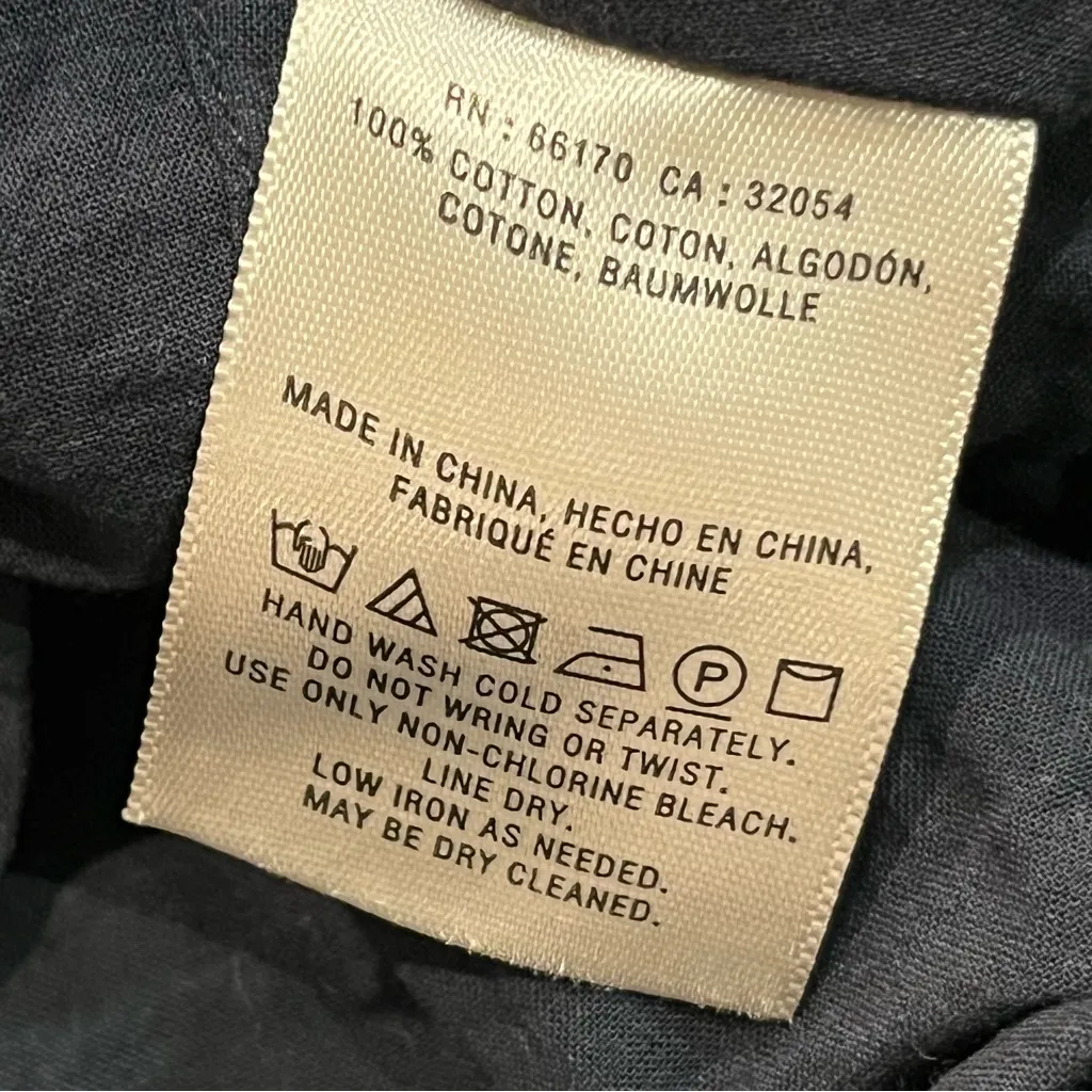 Anthropologie Maeve Lillianne Blue Ditzy Floral Eyelet Babydoll Mini Dress 8 - Image 12