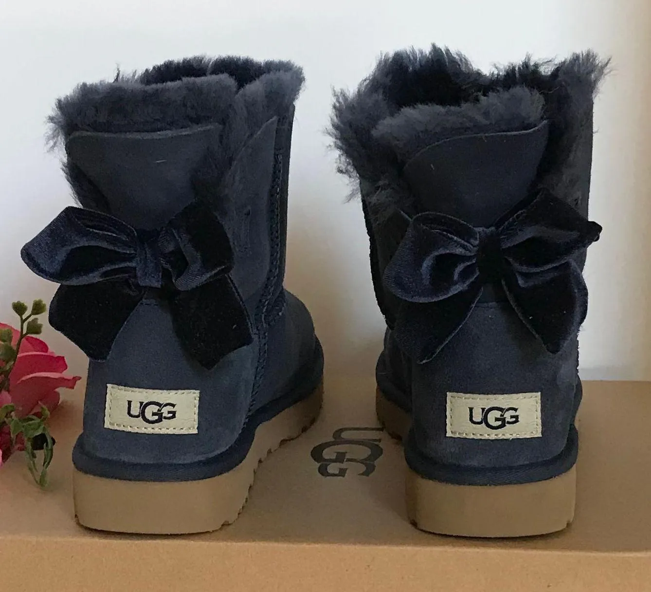 UGG Mini Bailey Bow II Velvet Ribbon - Image 5
