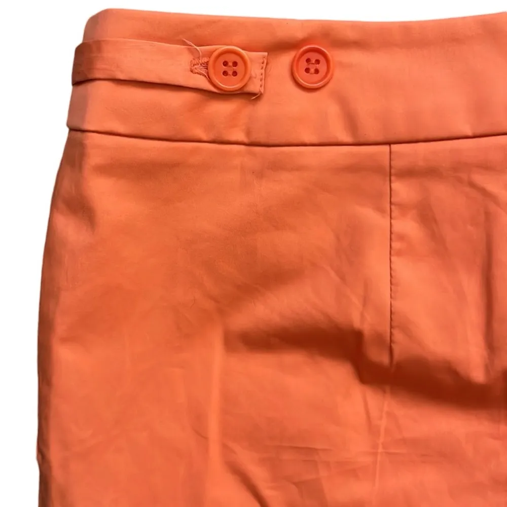 Trina Turk Orange Shorts With Adjustable Waist - Image 6