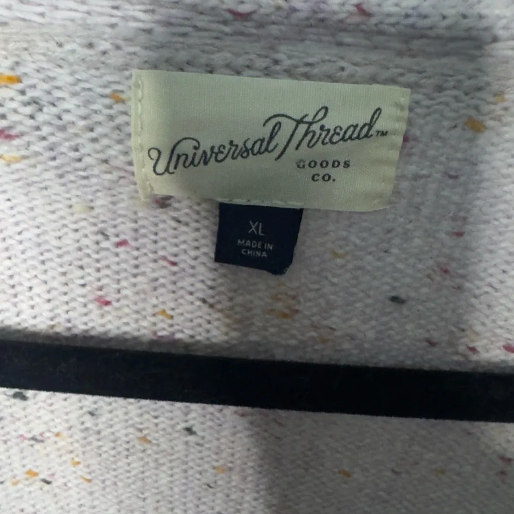 Universal Threads Open Cardigan Light Purple with the speckles of colors. XL - Image 4