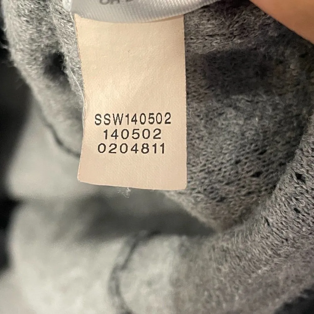 Pure‎ Jill Sweater Women XL Black Textured Pullover Crewneck w/pockets Size undefined - Image 5