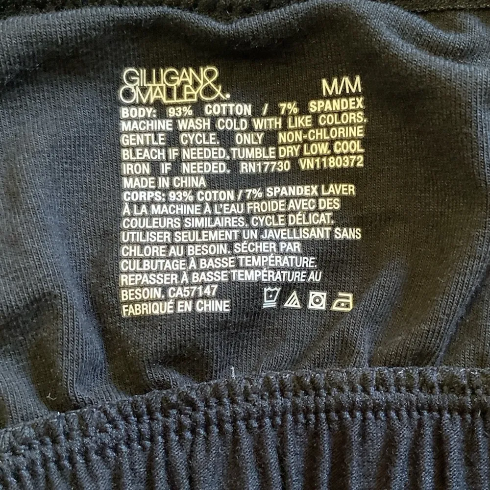 cotton stretch nursing tank
GLIGAN&O’MALLEY Black Size M - Image 6