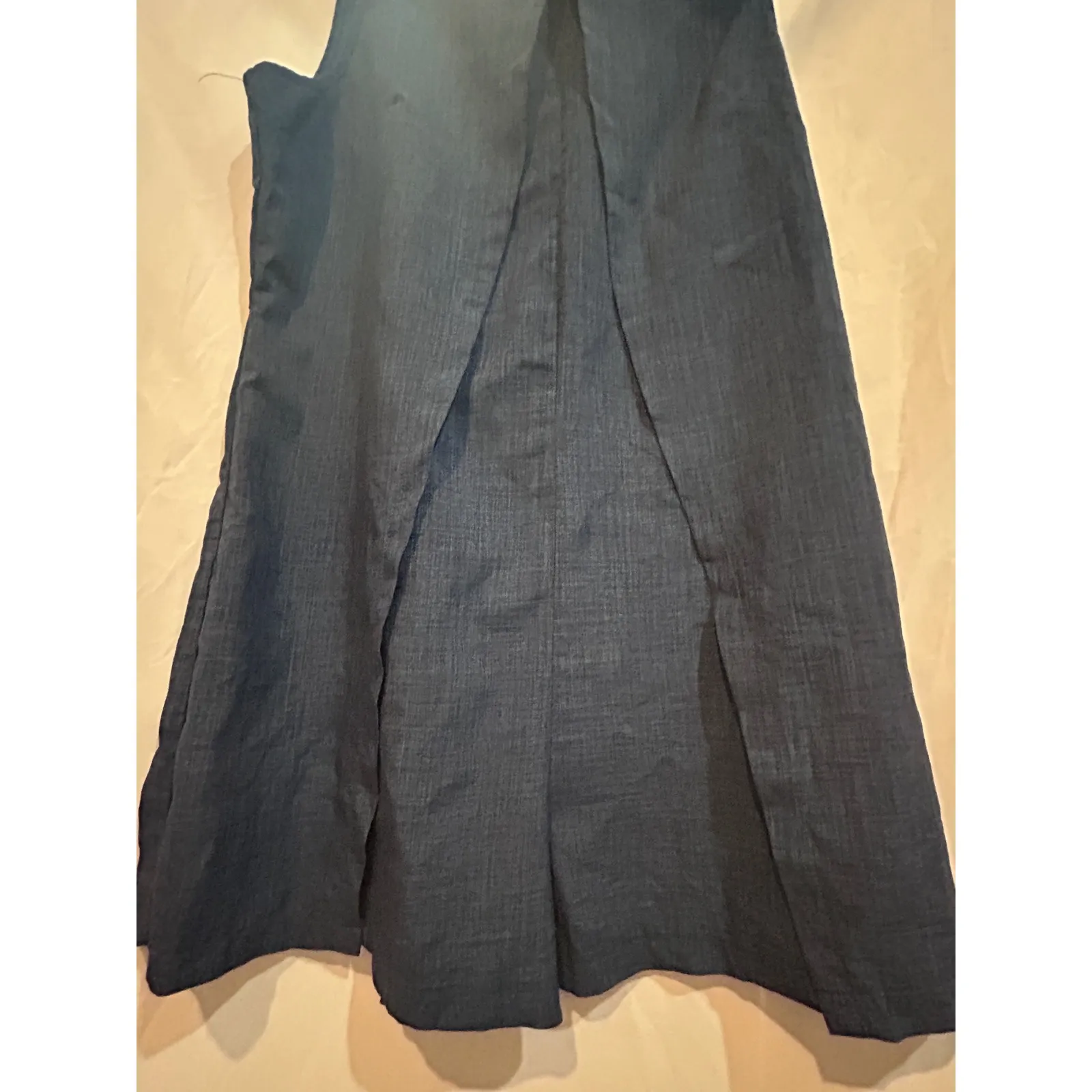 SHEIN Sleeveless Mock Neck High Slit Tunic Top Dark Blue XL 12 - Image 2