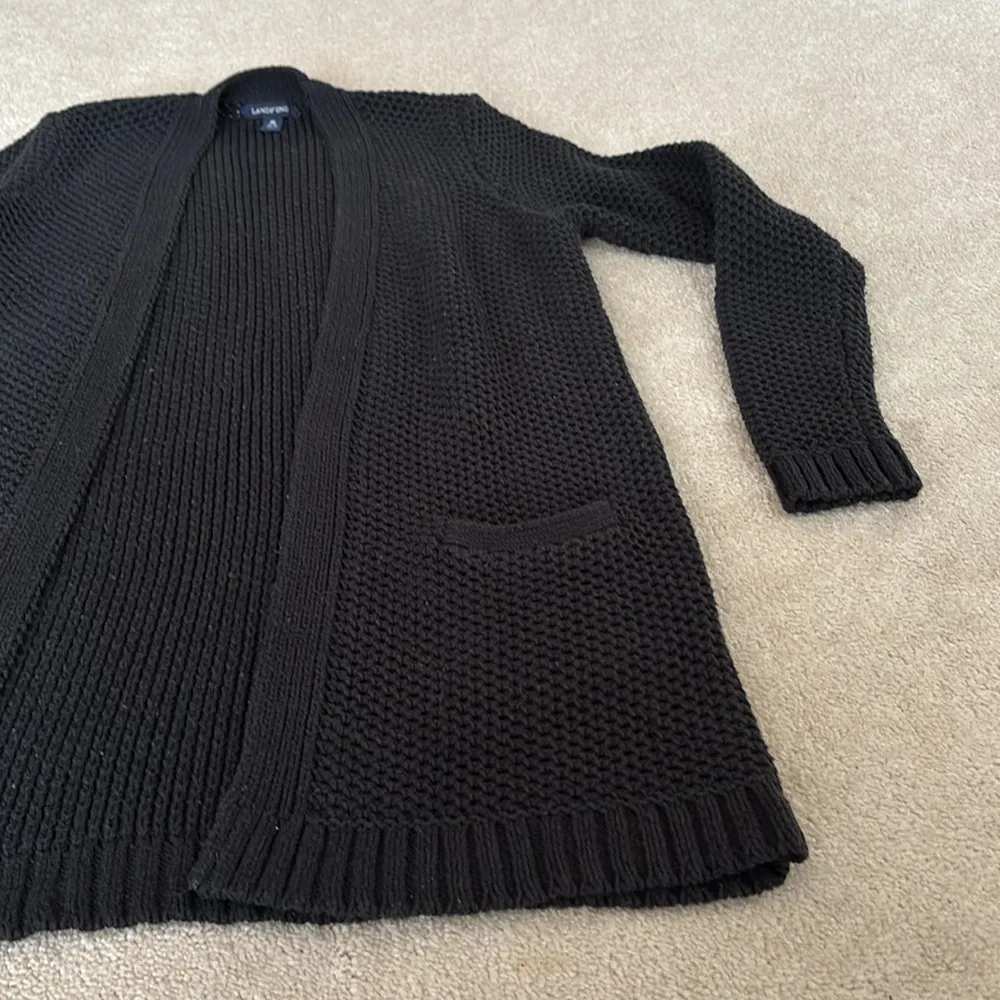 Lands’ End Sweater Black Size M - Image 2