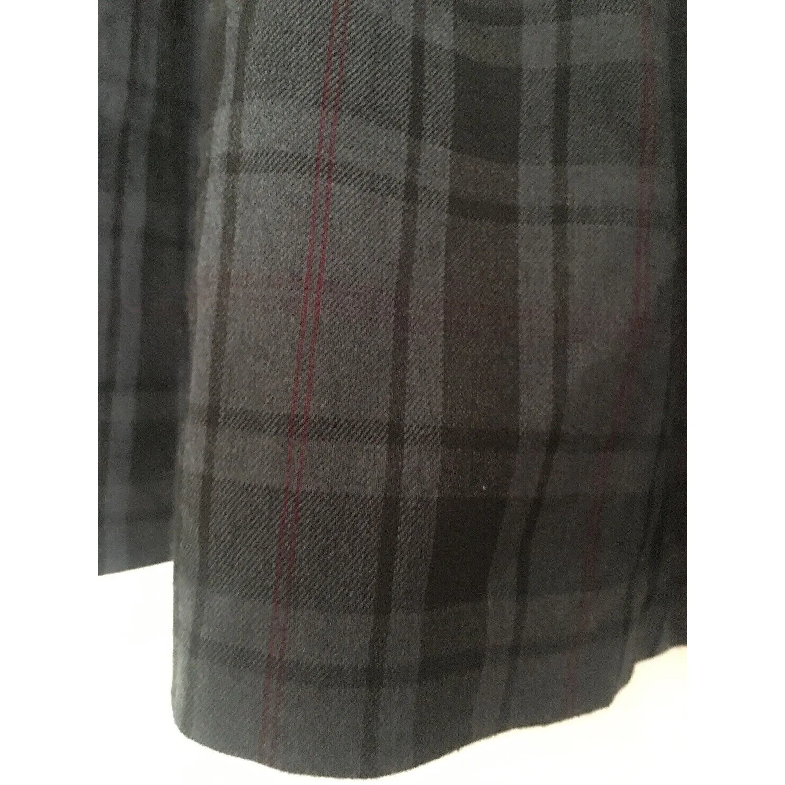 Twenty One Women's Flannel Plaid Mini Skirt Pleated Size 1 Multicolor - Image 2