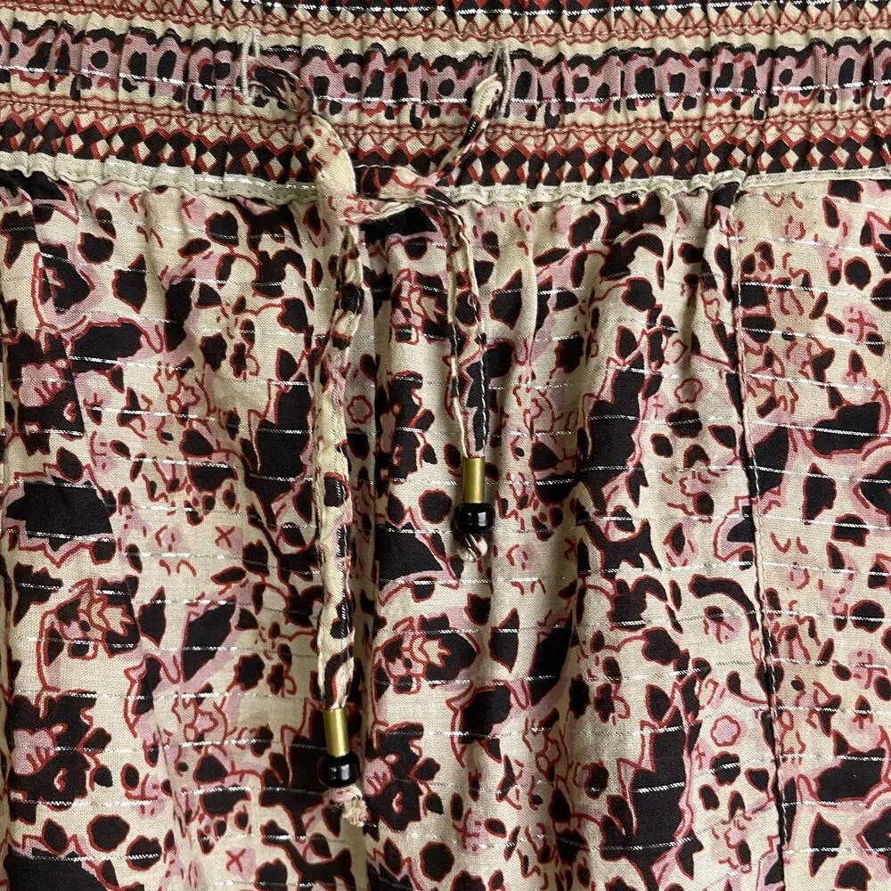 Scotch And Soda Vagabond Voyage Pants Size 2 Printed Elastic Boho 30x28 - Image 6