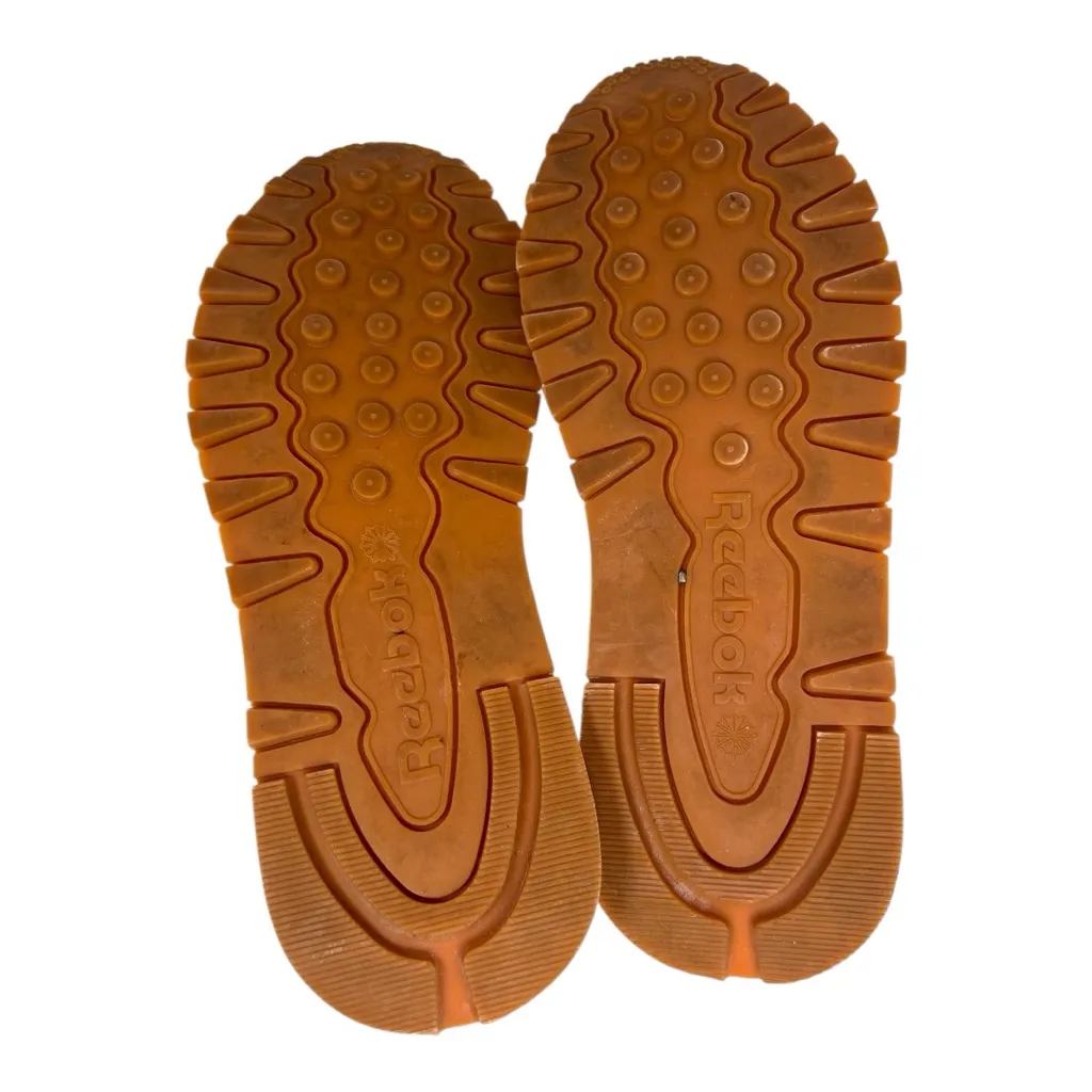 Reebok Women Classic Leather Sneaker White/Gum‎ Size 8 GY0956 - Image 6