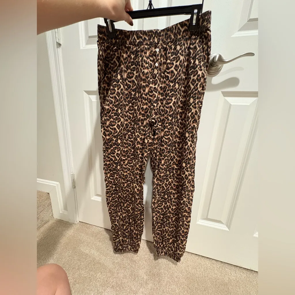 Aerie Leopard Pants - Image 2