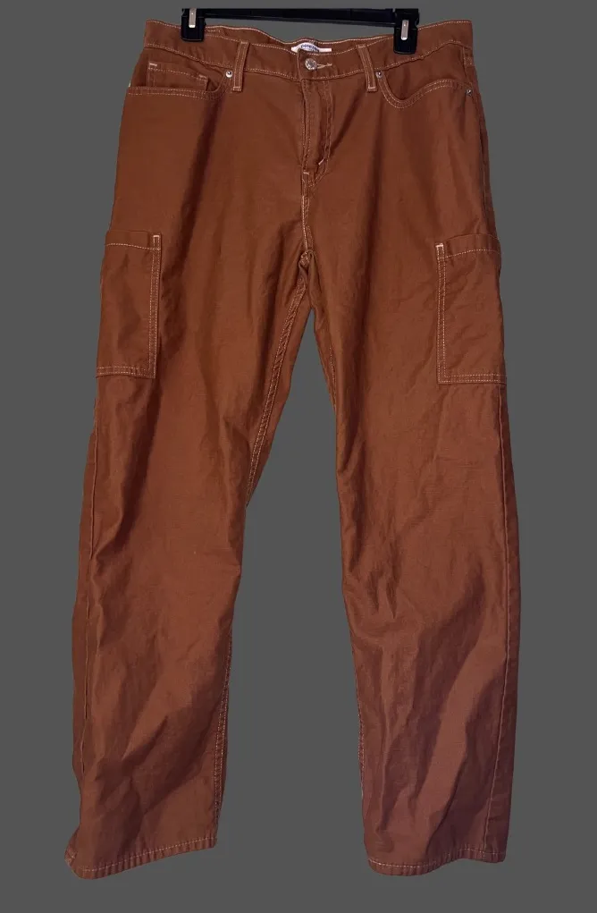 Levi "90s loose straight pants camel  - Image 2