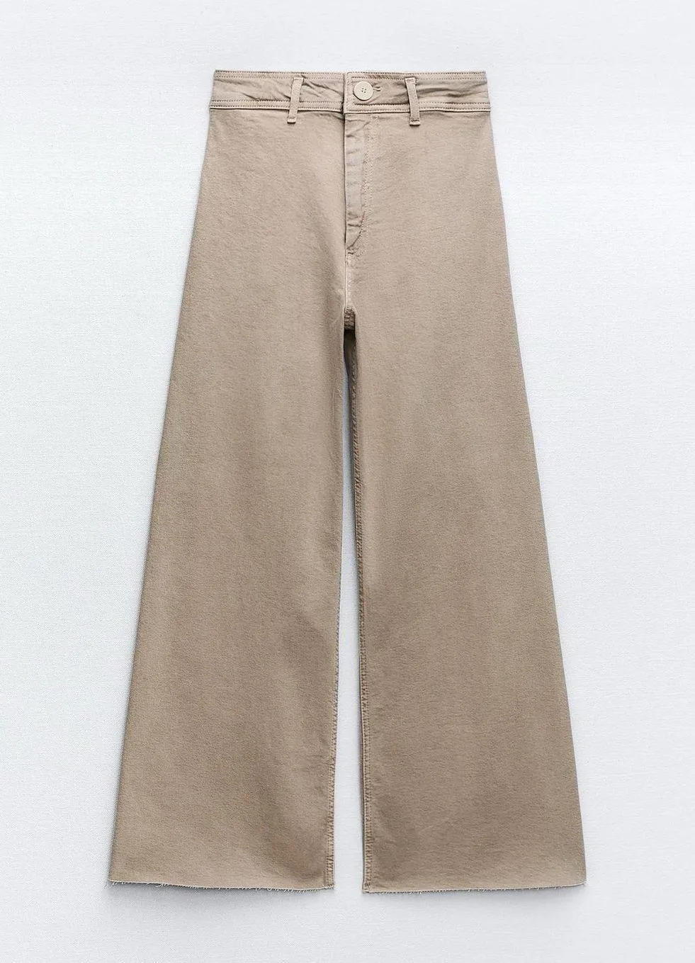 ZARA Marine Straight High Rise Jeans - Image 6