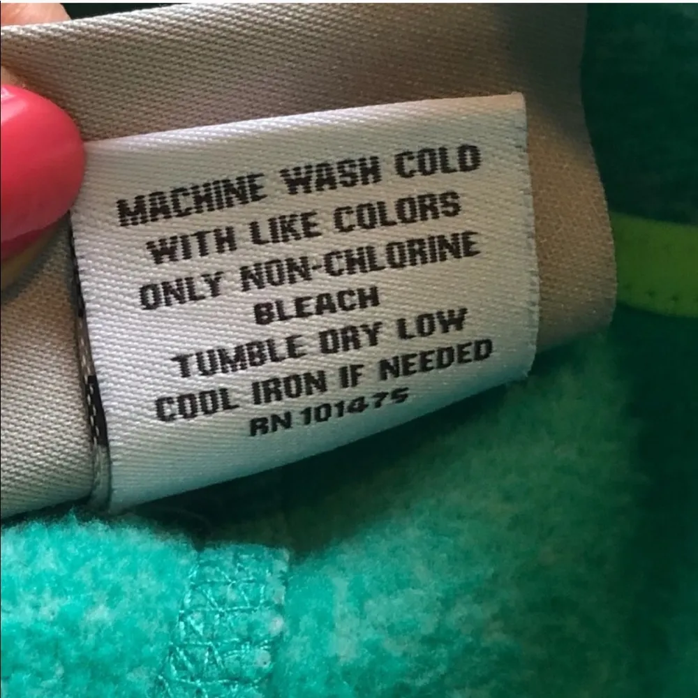 Ivory Ella 1/4 zip blue pullover sweatshirt fleece lined - Image 7