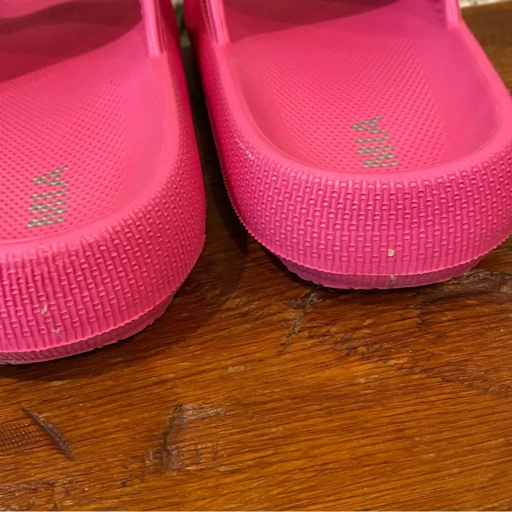 MIA Platform Slides Hot Pink Size 10 - Image 6