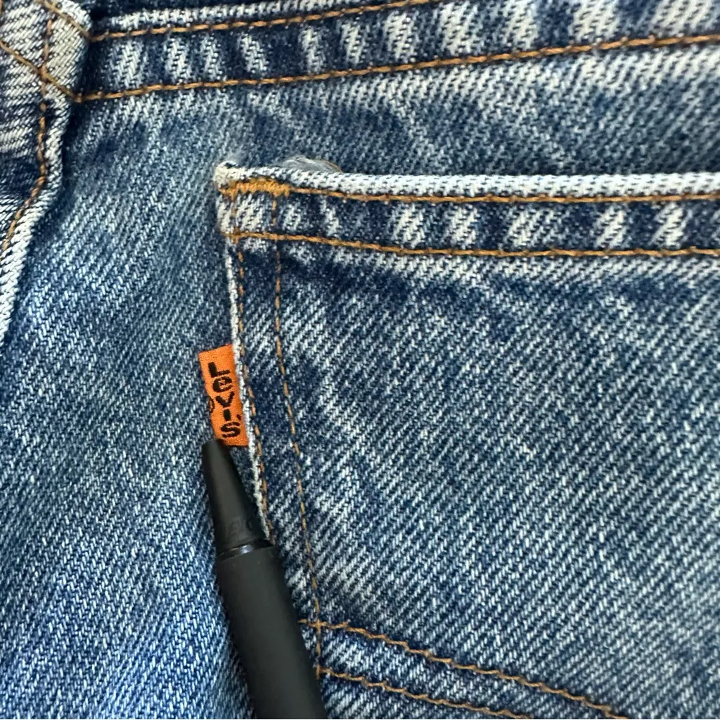 Levi’s Women’s Vintage Orange Tab 15951 Relaxed Fit Tapered Leg Jeans Size 10 - Image 10