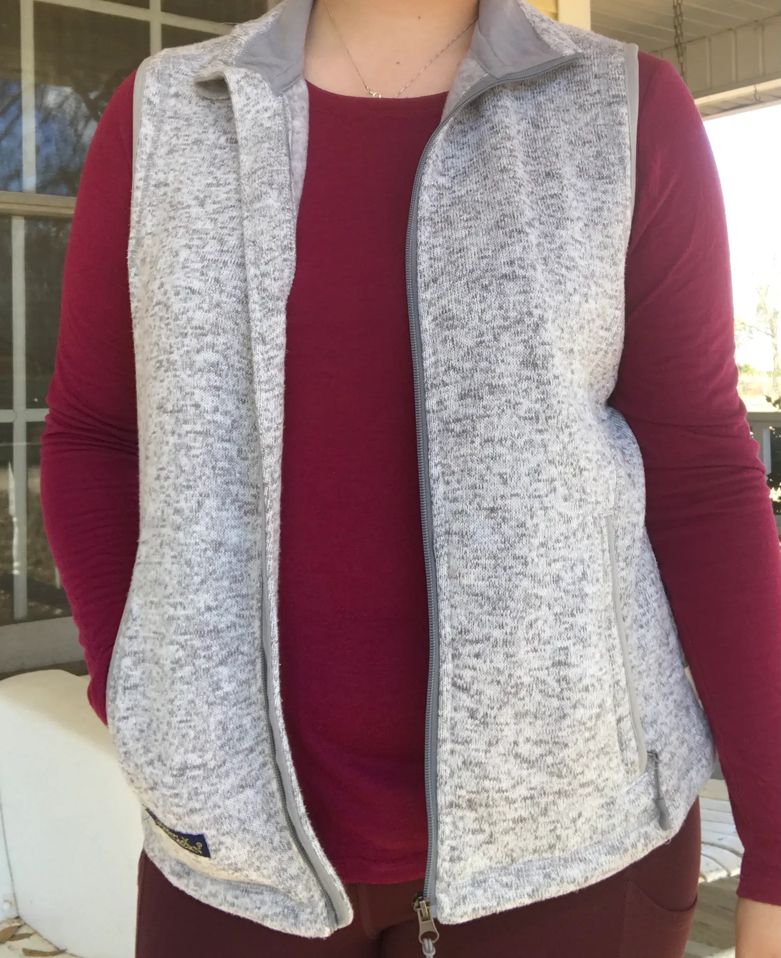 Simply Southern Gray Vest - Image 2