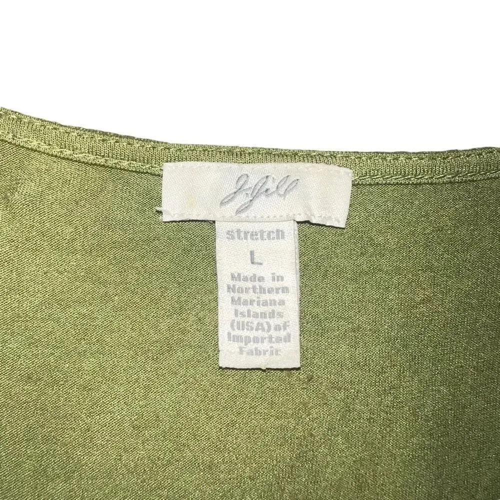 J.‎ Jill Green Scoop Neck Tank Top Size Large - Image 2