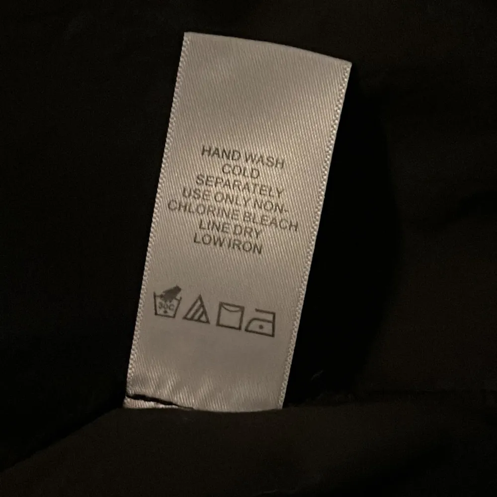 Roamans Black Crochet Lace Trim Asymmetrical Shark Bite Midi Dress Womens 18W - Image 13