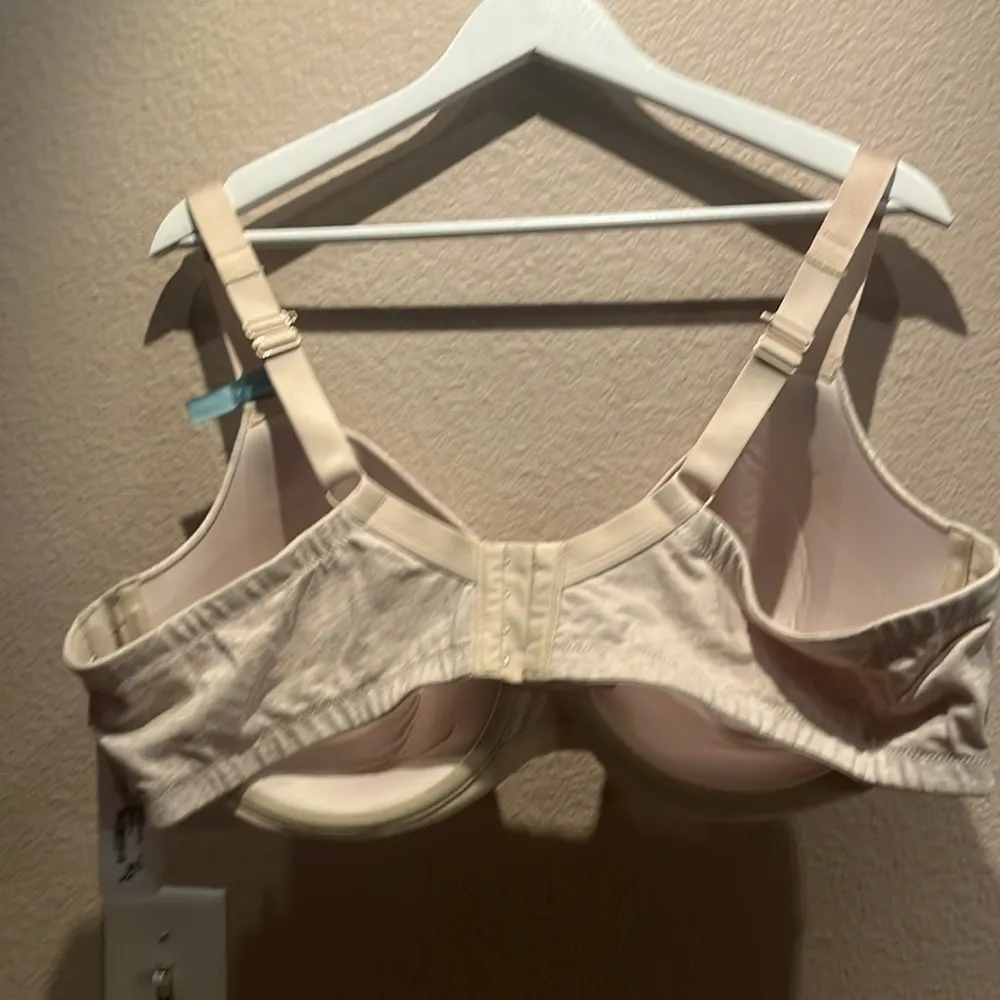 New Ambrielle Cotton Underwire Full Coverage Bra Heather Oatmeal 46D NWT Size undefined - Image 6