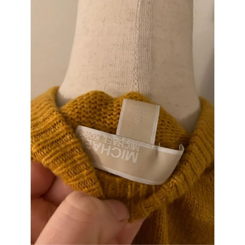 Michael Kors mustard yellow size small - Image 4