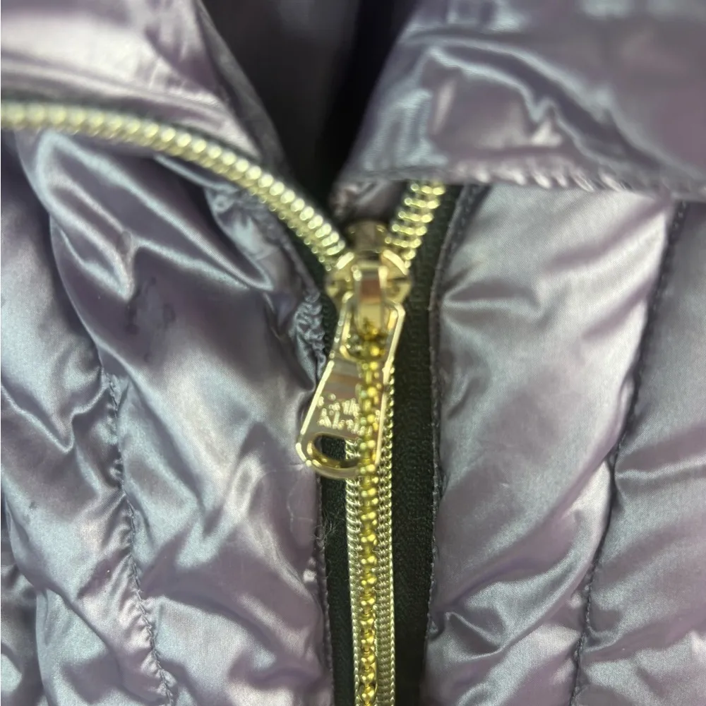 Calvin Klein S Performance Down Feathers Lavender Puffer Jacket Vest - Image 10