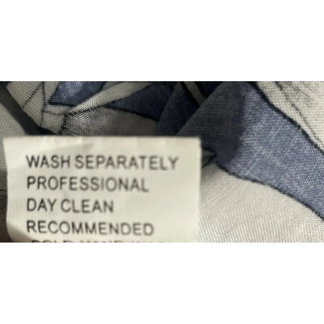 JAASE Aurora Floral Wide Leg Jumpsuit Blue White Rayon‎ Boho 3/4 Sleeve Size M - Image 10