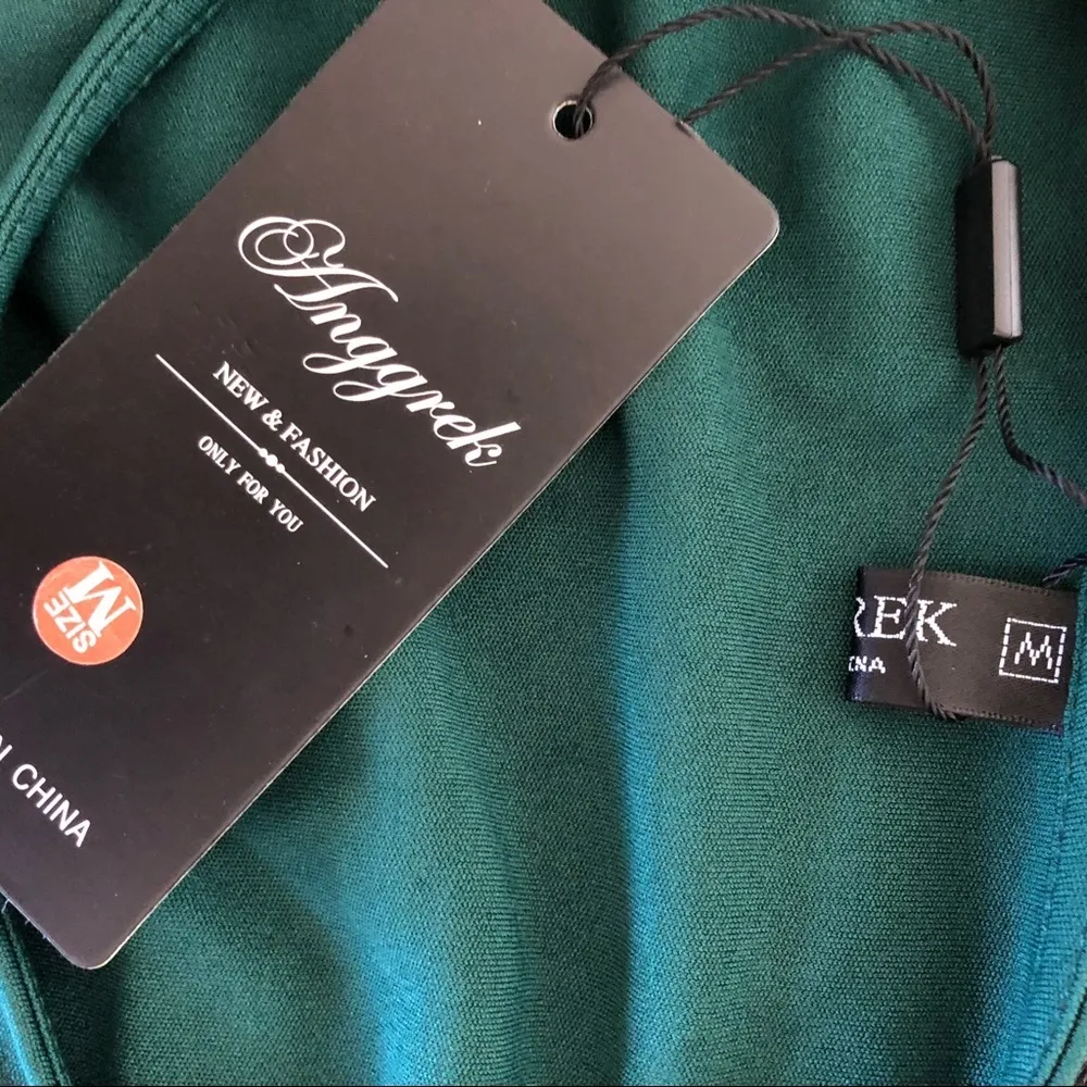 Anggrek Ruffle Peplum Long Sleeve Top NWT Size M Size M - Image 4