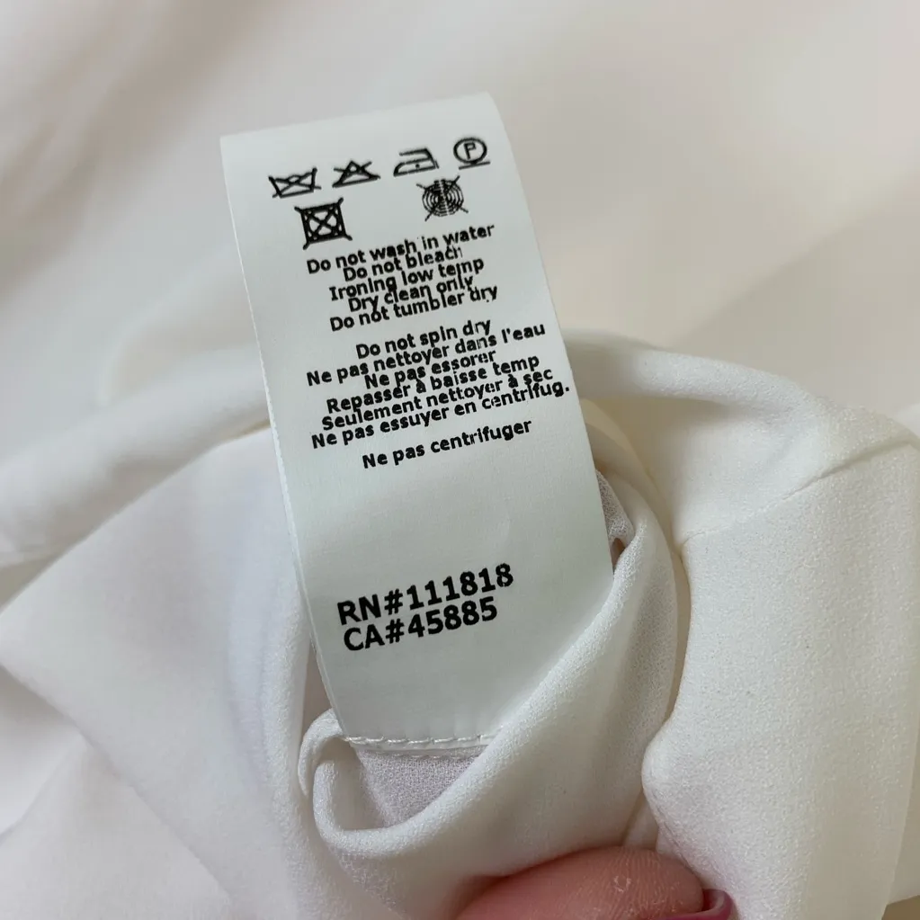 Michael Kors Resort Collection 2014 White Blouse - Image 6