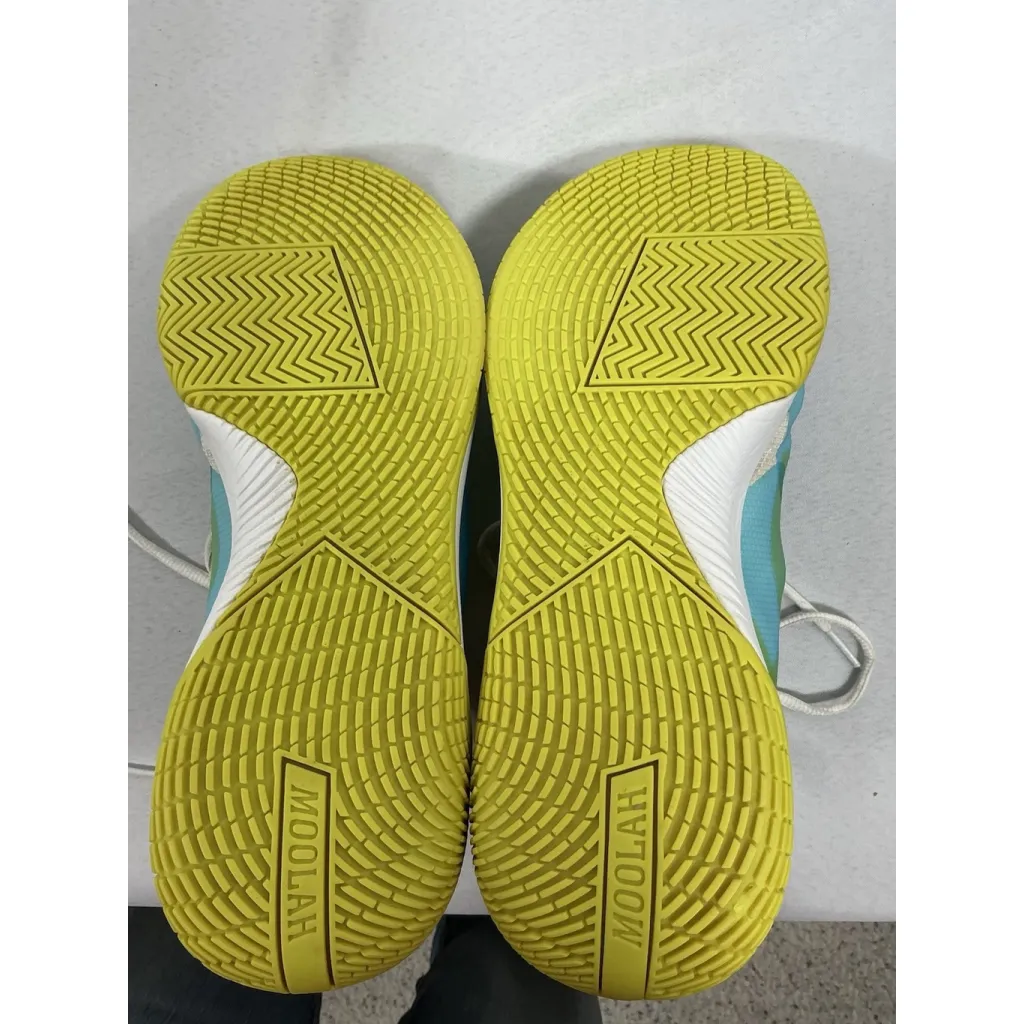 Womans Moolah Phantom Mid High Top Sneakers 9 Multicolor Laceup Round Toe Green - Image 7