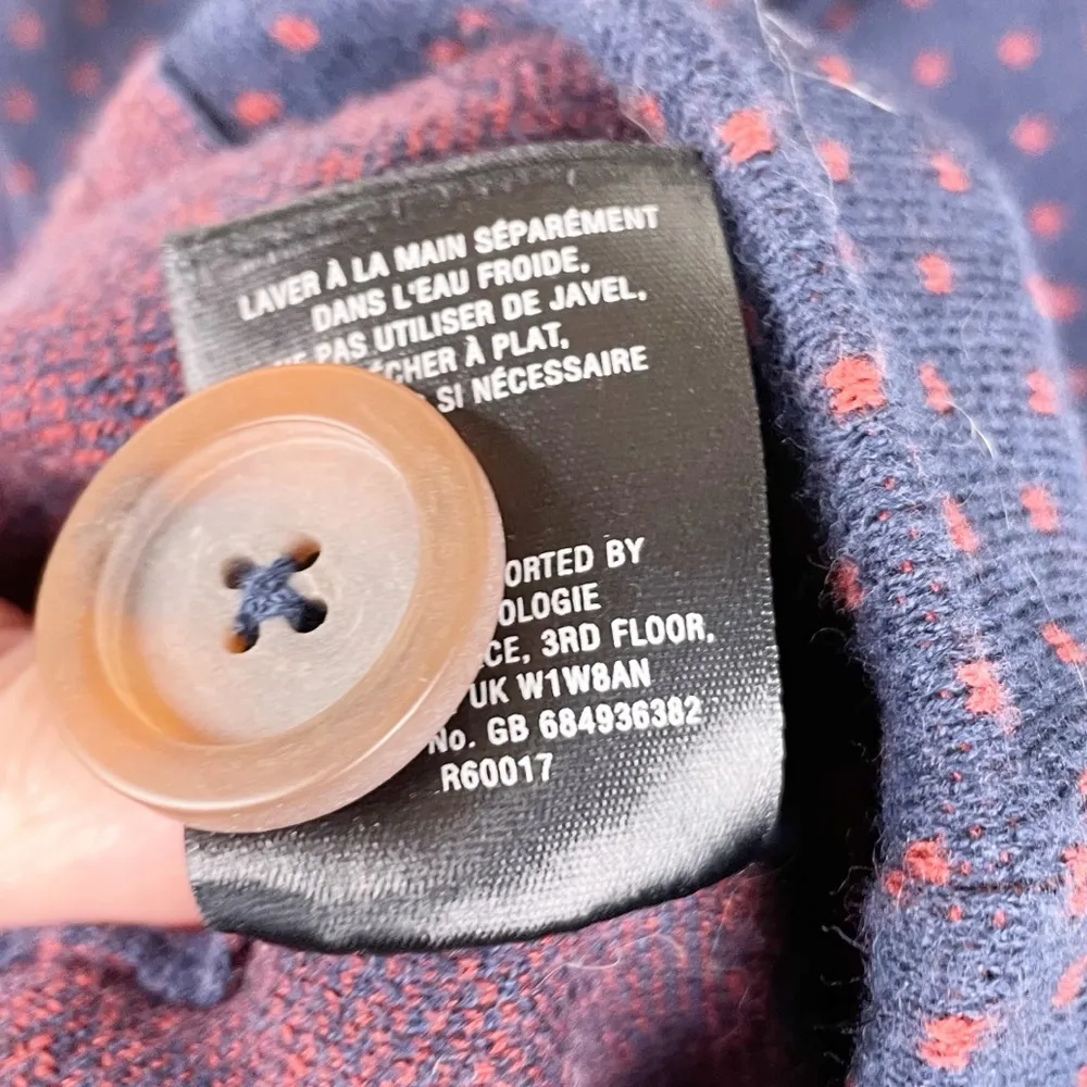 Anthropologie Rosie Neira Dotted Knit Sweater Blazer Medium ASO Vampire Diaries - Image 10