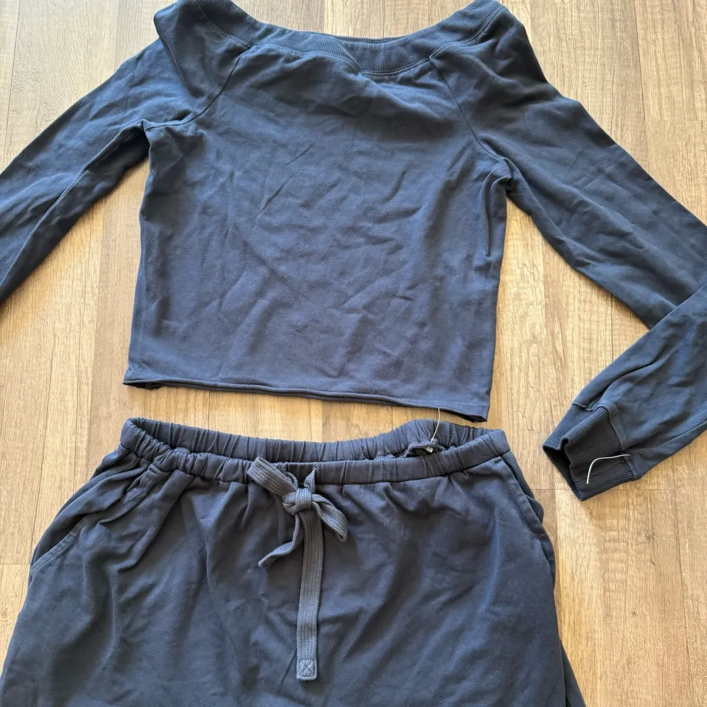 NWOT FREE PEOPLE Hot Shot Easy Set Blue - Image 5