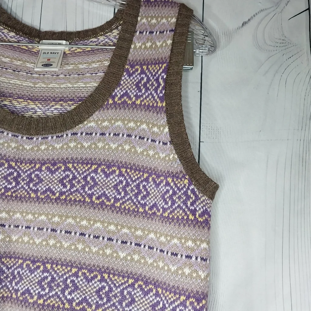 Old Navy Y2K Peefect Fit Sweater Vest - Image 2