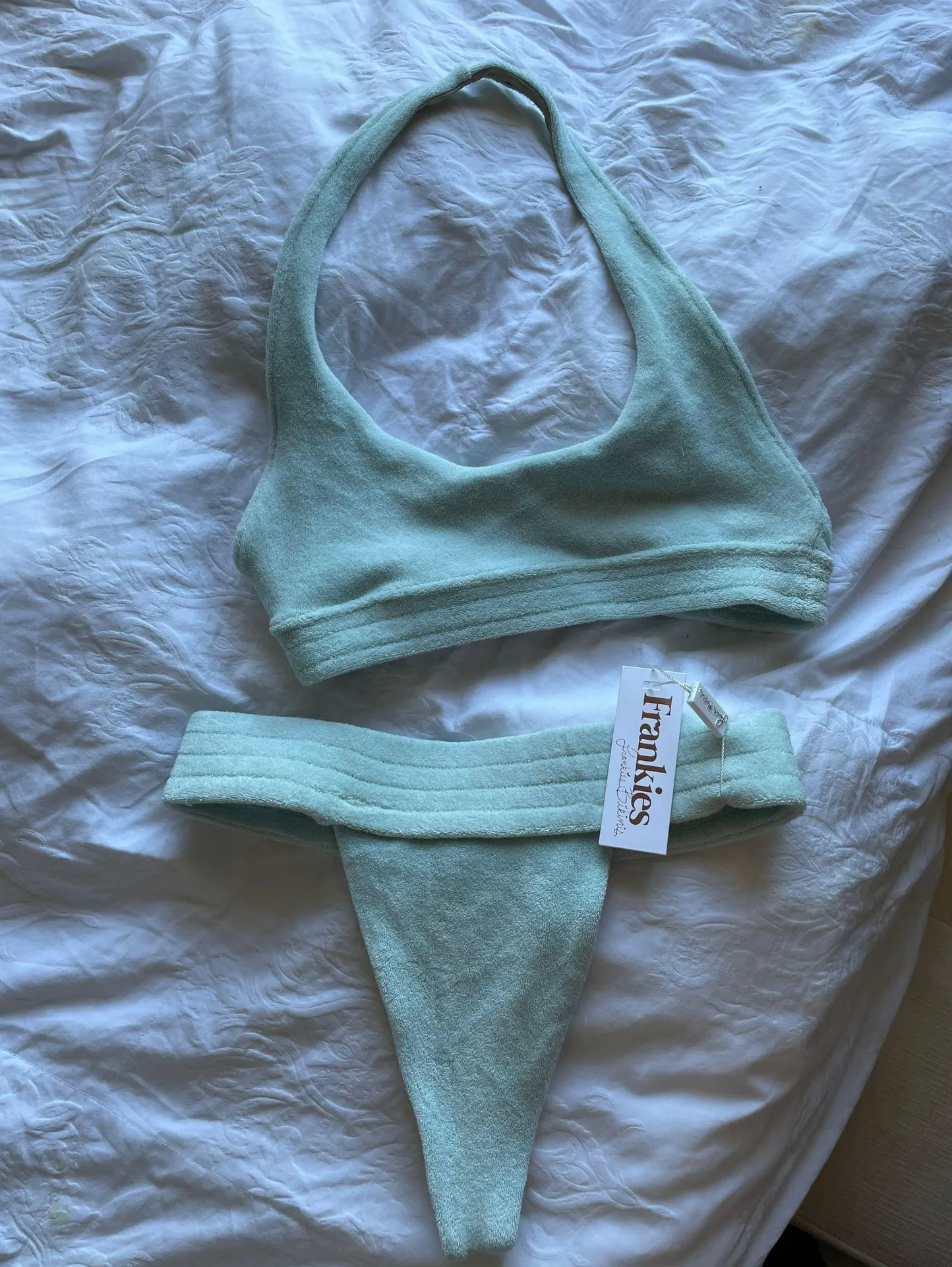 Frankie’s Bikinis Terry Cloth Bikini Set - Image 5