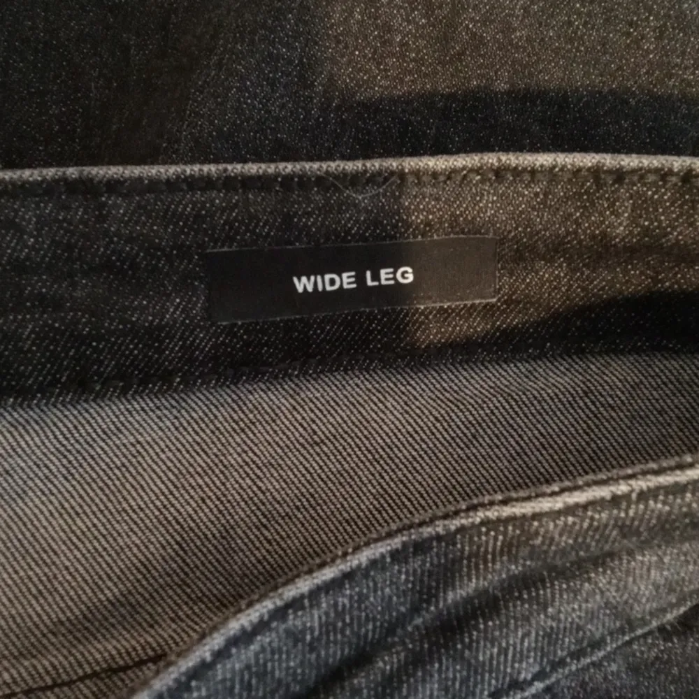 Judy Blue High Waisted Button Fly Wide Leg Trouser Jeans Black Size 32 Women - Image 7