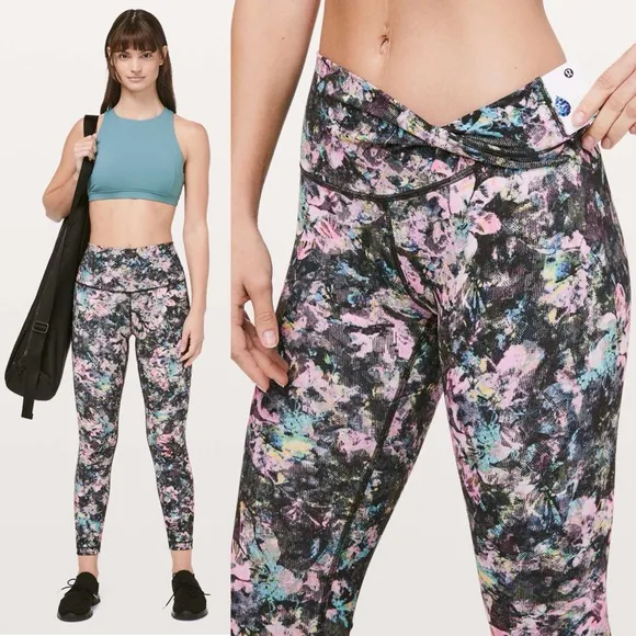 Lululemon Wunder Under High-Rise 7/8 Tight *Full-On Luon 25" Dappled Daze Multi - Image 2