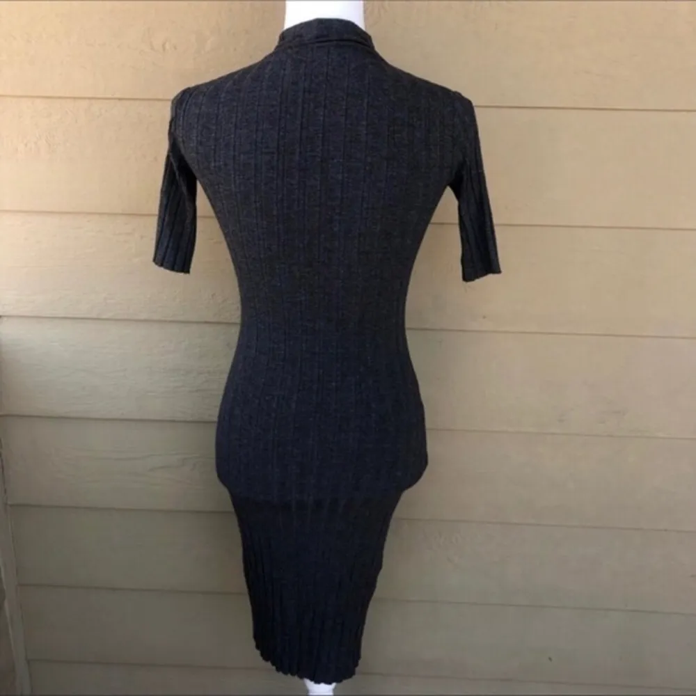 Bailey 44 Grid Grey Dress Size XS - Image 7