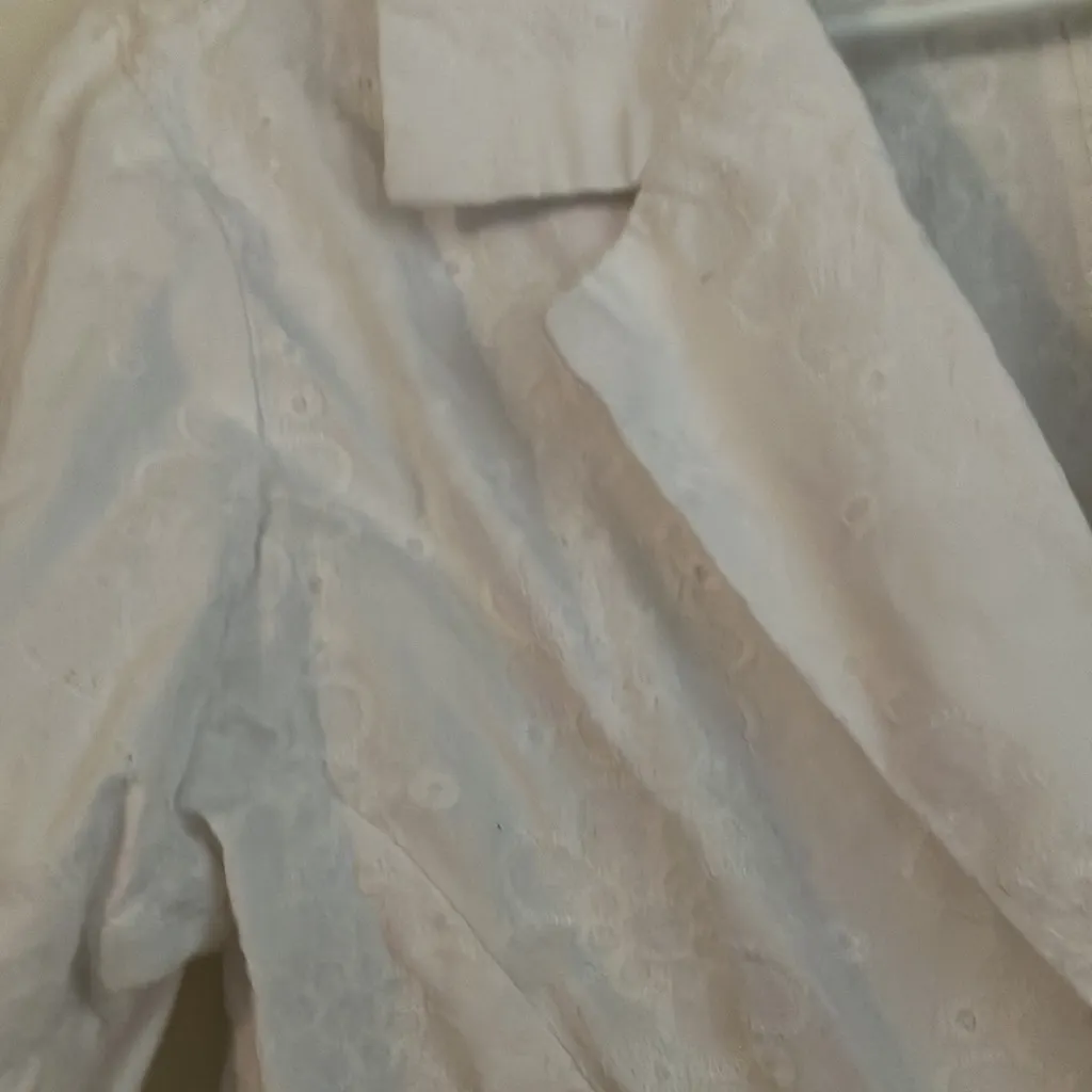 FINAL MARKDOWN Caribbean joe embroidered jacket petite large - Image 2