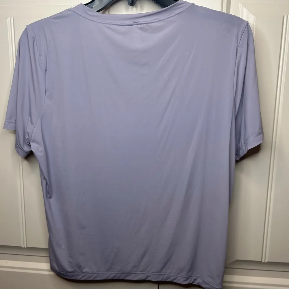 Fabletics purple workout top - Image 2