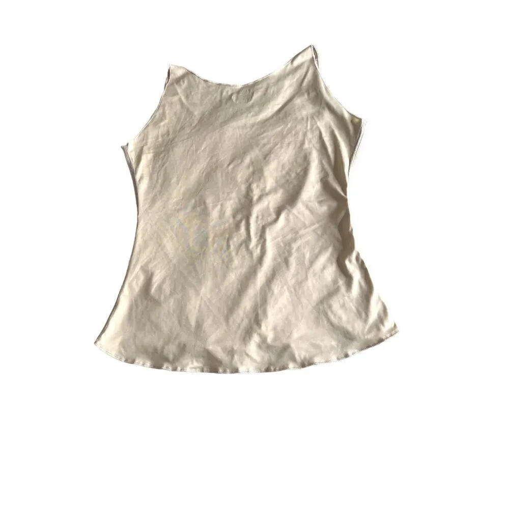 Spanx women's size XL tank top beige shapewear - Image 2