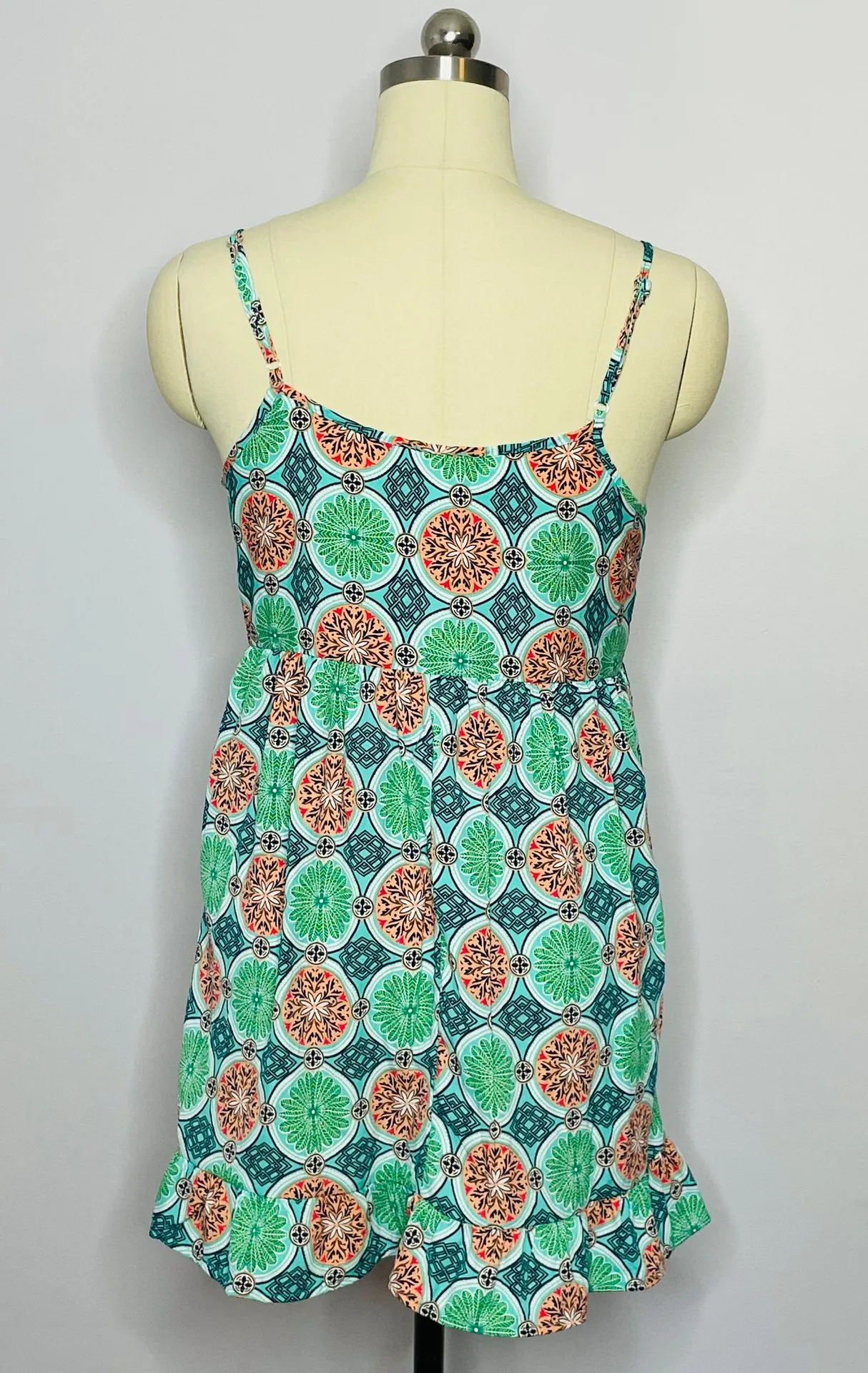Tropical Mini Summer Dress M - Image 5