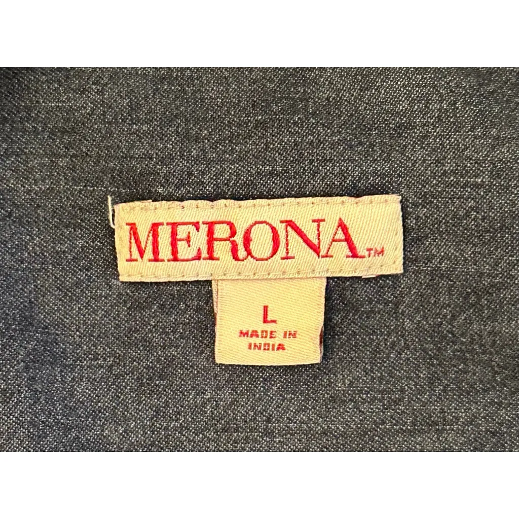 Merona Large Chambray Button down Shirt - Image 13