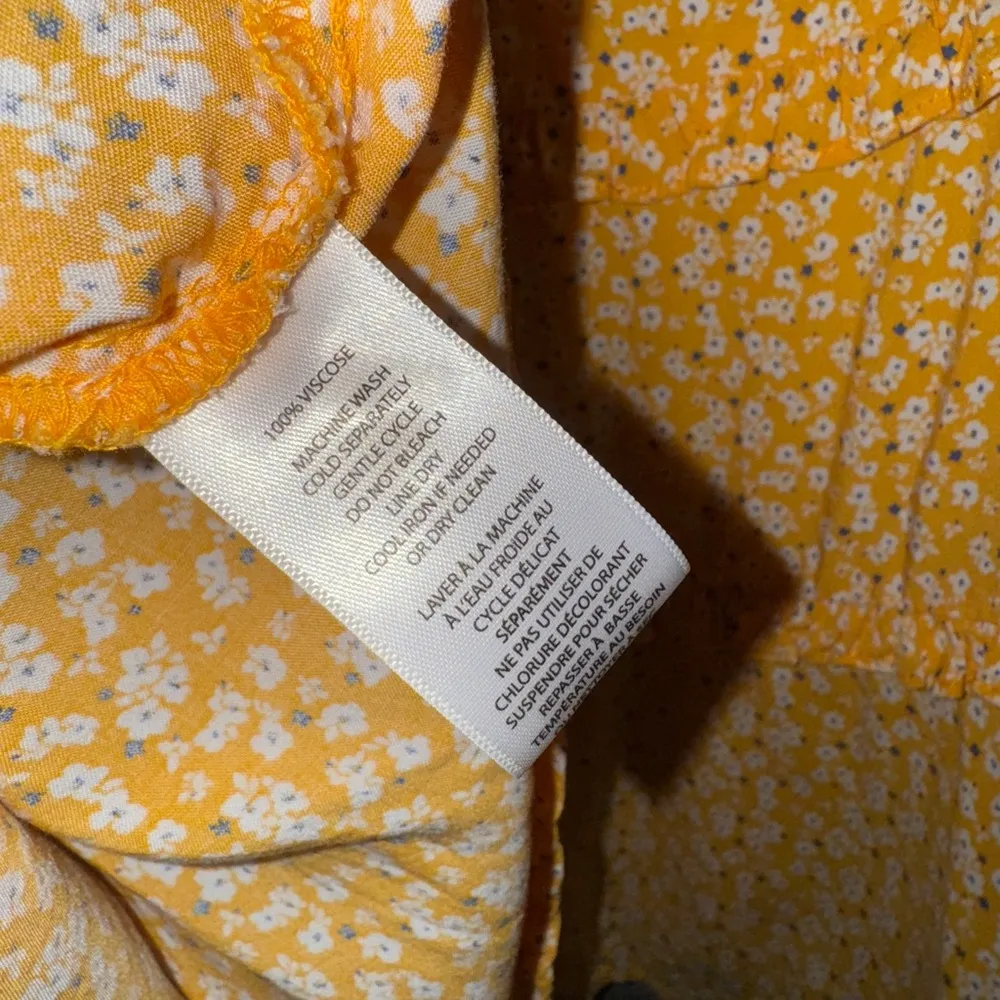 Beach Lunch Lounge Womens Suella Boho Button Down Peasant Top Sunshine Dolly XS - Image 6