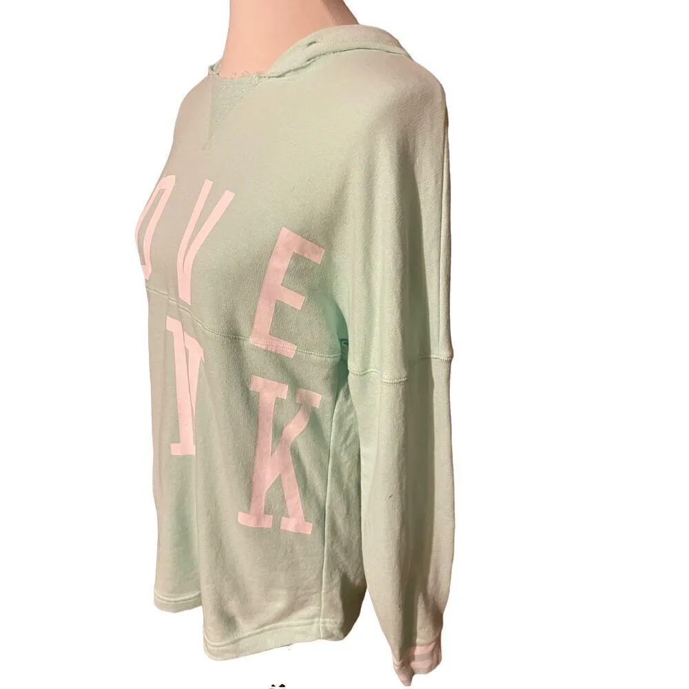 Victoria’s Secret PINK Light Green Hoodie XS-NWOT - Image 4