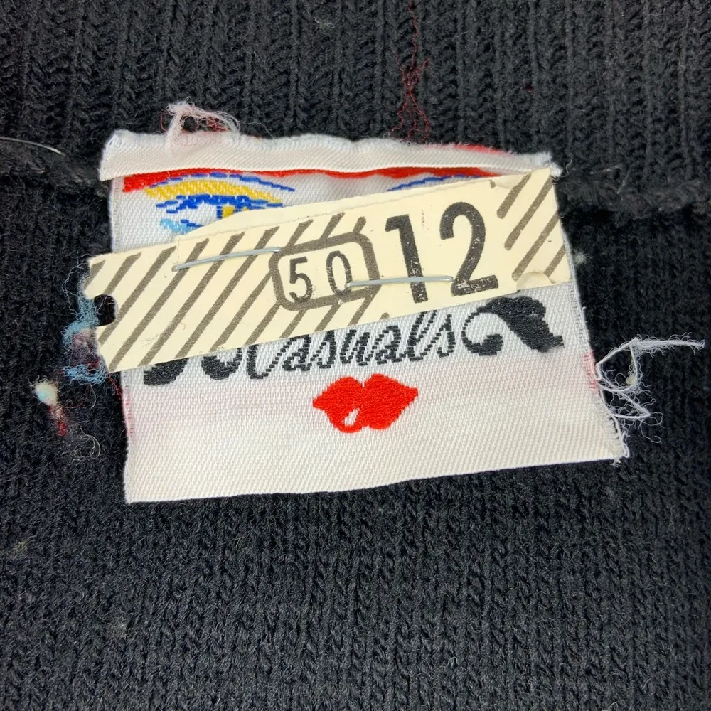 Contempo Casuals vintage black Knit mini skirt - Image 5