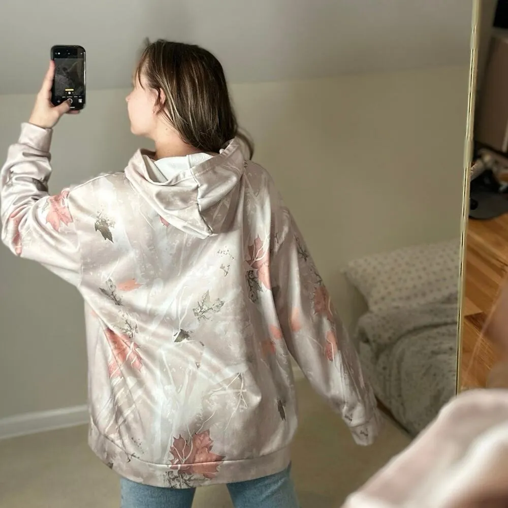 Shein: Pastel Camo Oversized Hoodie - Image 2