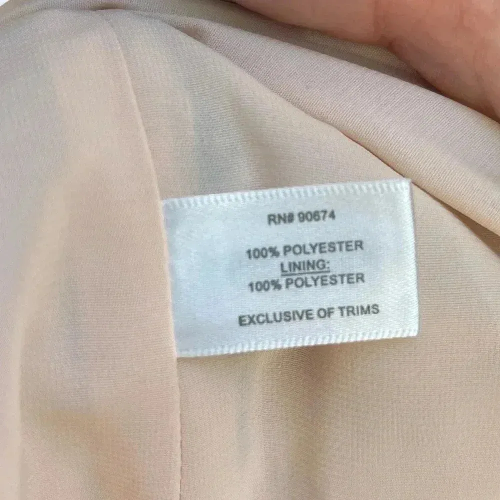 Boston Proper lace overlay elegant lined jacket - size L - Image 12