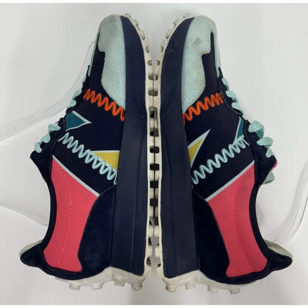 New Balance 327 Pensole MS327PEN Women’s 6.5 D Wide mens 5D NAVY PINK RARE! - Image 7