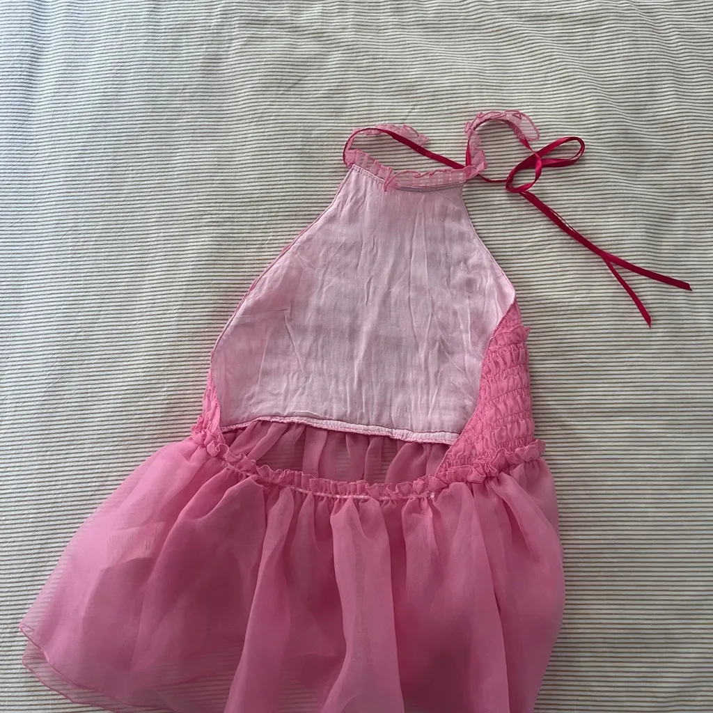 New pink free people cupcake halter top - Image 3