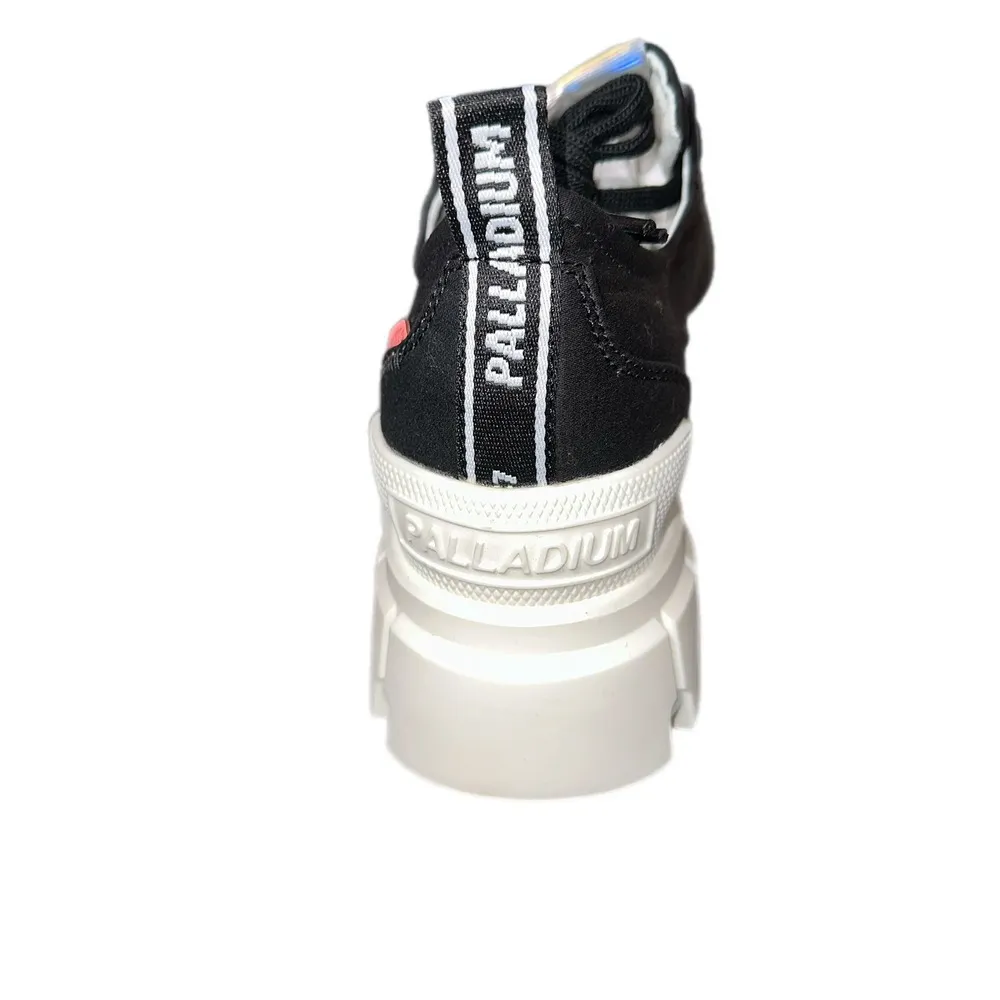 Palladium Revolt Black‎ White Platinum Womens Sz US 11 Platform Boots Skater - Image 6