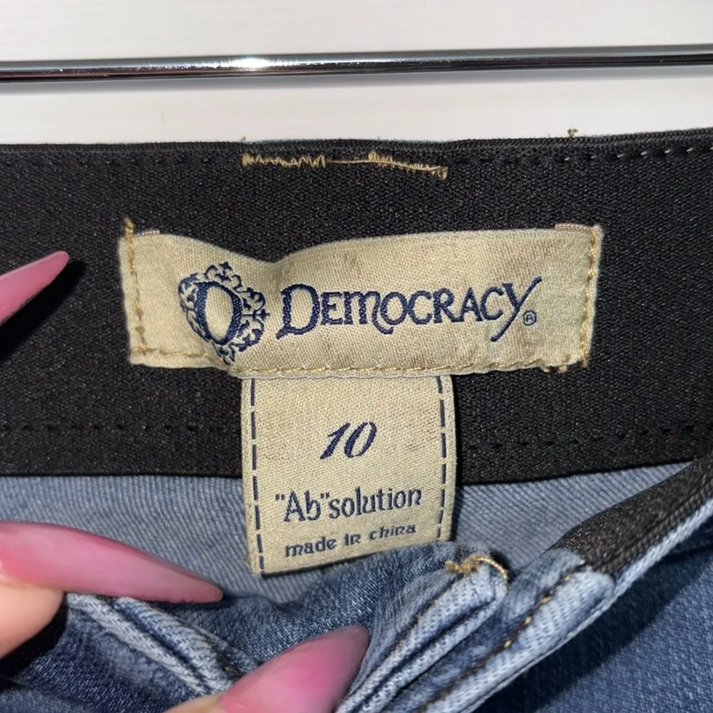 Democracy Ab Solution Blue Jeans Size 10 - Image 3