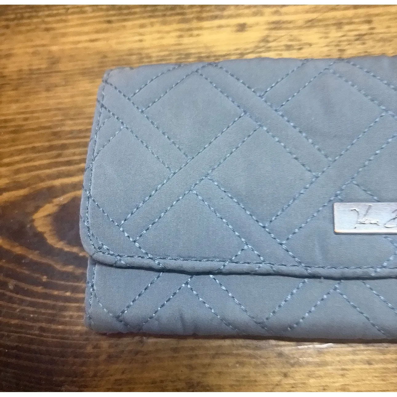 Vera Bradley Gray Wallet - Image 3