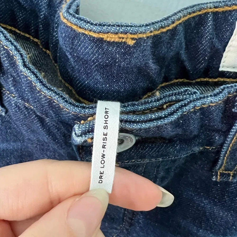 Rag & Bone Cotton Dre Low Rise Jean Frayed Cut Off Shorts in Cambria 28 NWT - Image 8
